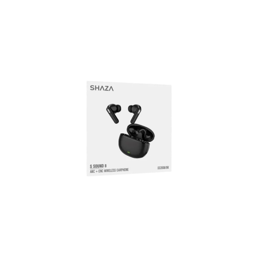 SHAZA S Sound 8 Bluetooth Kulaklık Siyah Kulaklık