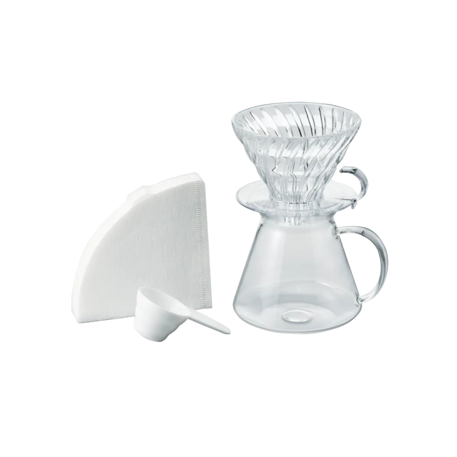 Simply Hario V60 02 Cam Demleme Seti Kahve Demleme Ekipmanları