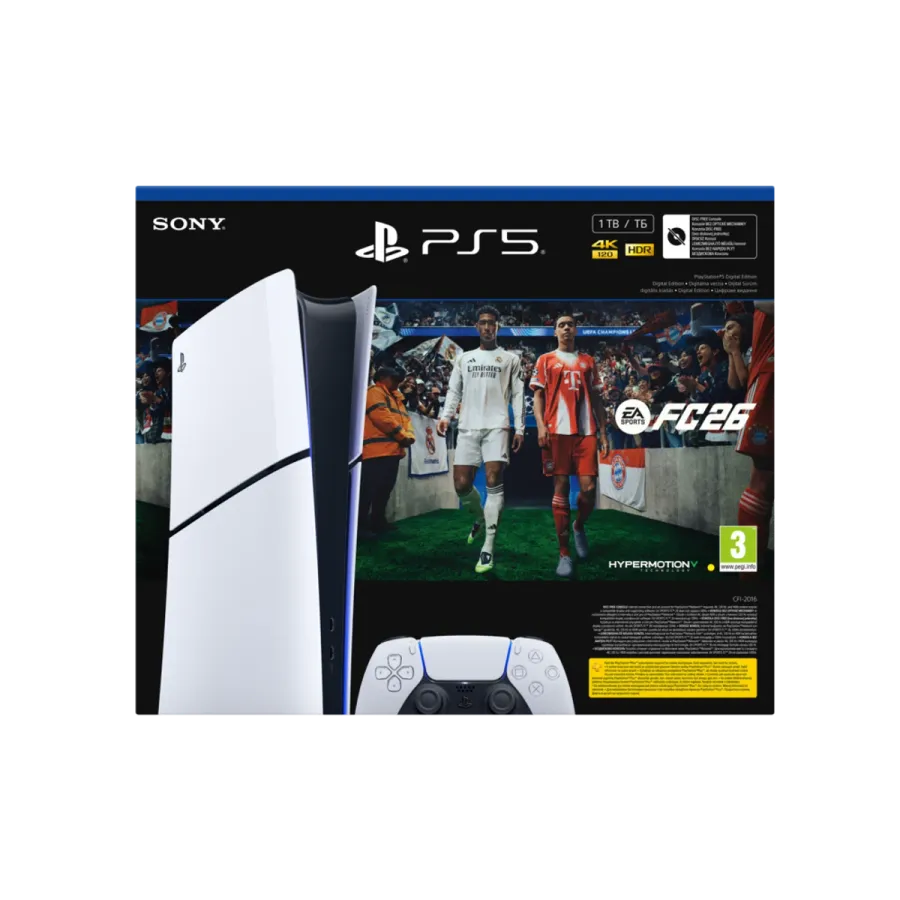 Sony Playstation 5 Dijital & FC26 Oyun Konsolu