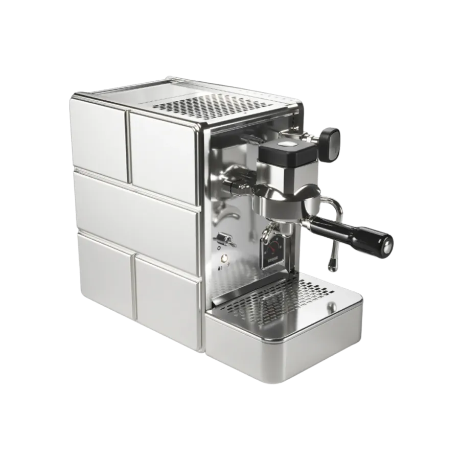 Stone Mine Premium Kahve Makinesi Chrome Espresso Makinesi