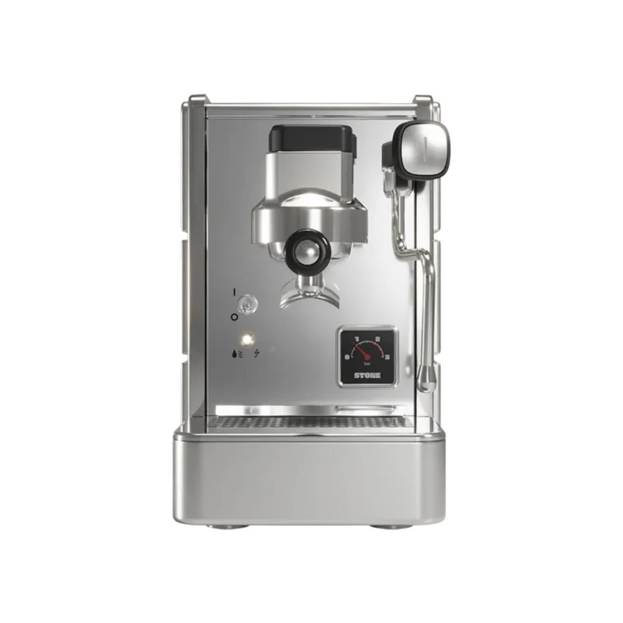 Stone Mine Premium Kahve Makinesi Chrome Espresso Makinesi