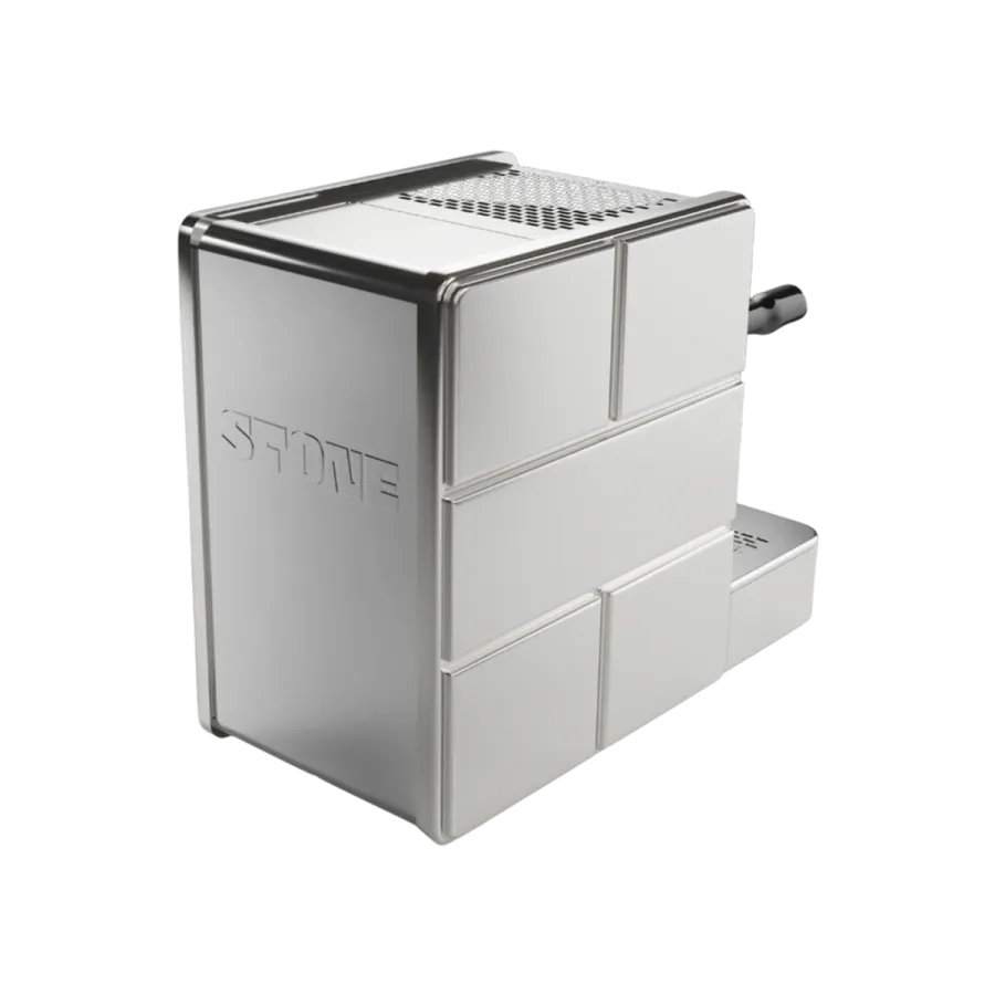Stone Mine Premium Kahve Makinesi Chrome Espresso Makinesi