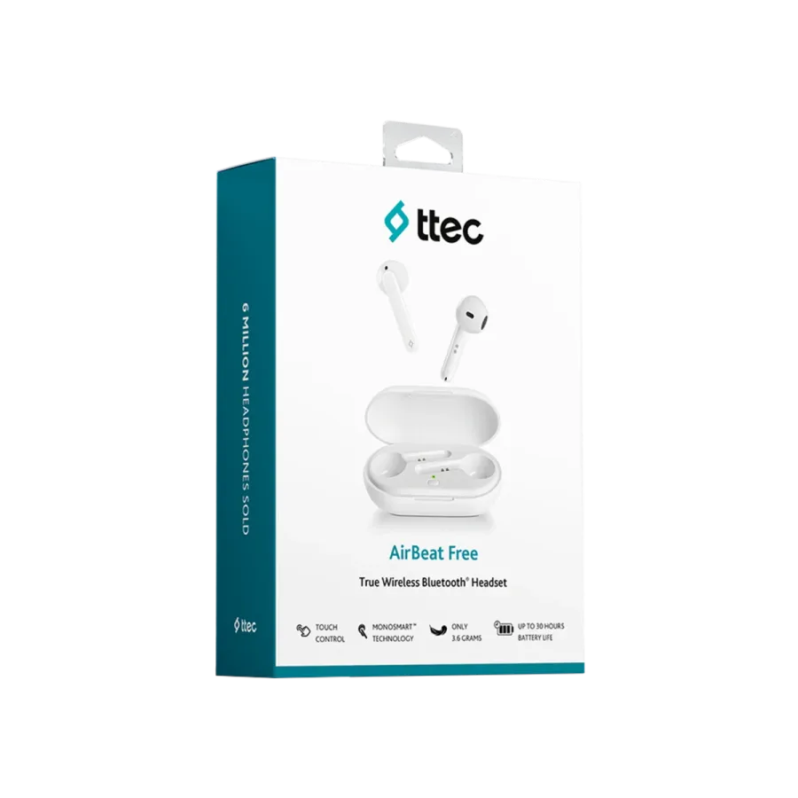 Ttec 2KM133B AirBeat Free TWS Btooth Kul Cep Telefonu Aksesuar