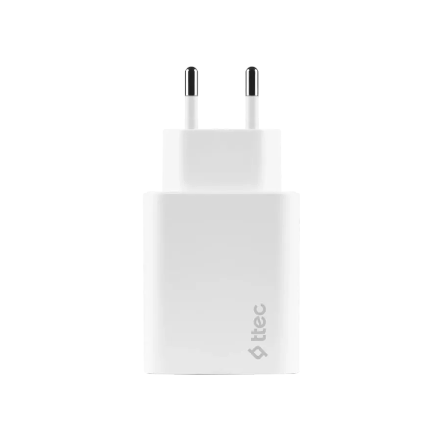 Ttec 2SCS25B SmartCharger DuoUSB-C+USB-A Cep Telefonu Aksesuar