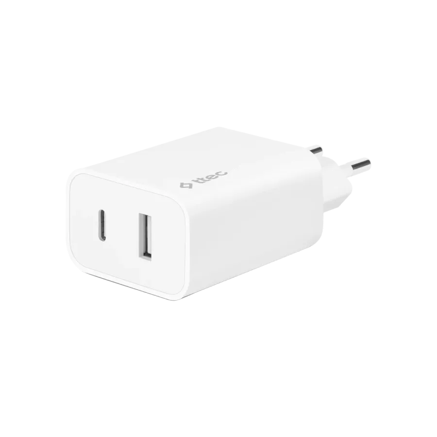 Ttec 2SCS25B SmartCharger DuoUSB-C+USB-A Cep Telefonu Aksesuar