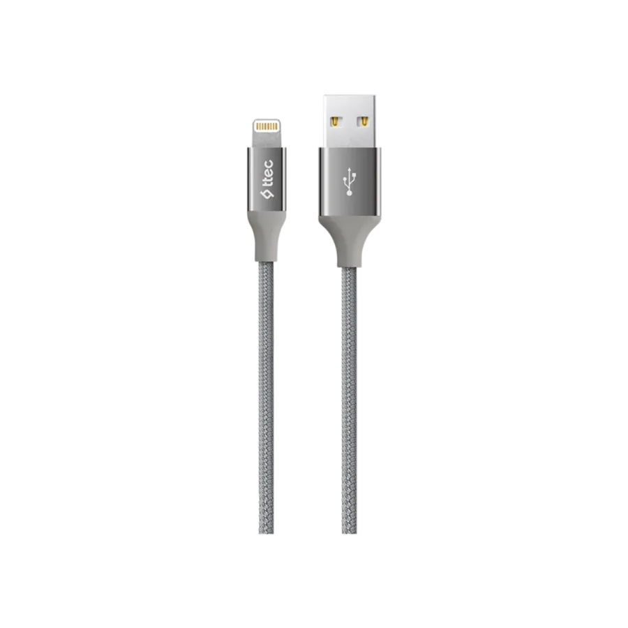 Ttec AlumiCable iPh. Şarj KablosuUzayGri Şarj Kabloları
