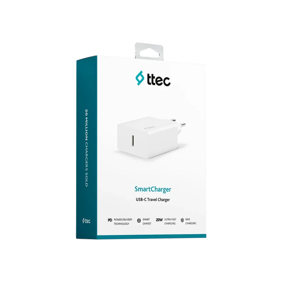 ttec SmrtChrgr PD Hız.Şarj Aleti 20W Byz Cep Telefonu Aksesuar