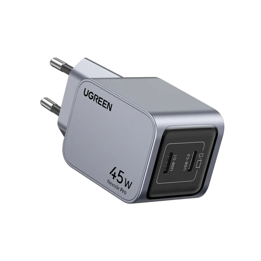 UGREEN Nexode Pro 45W Şarj Cihazı, Gri Cep Telefonu Aksesuar