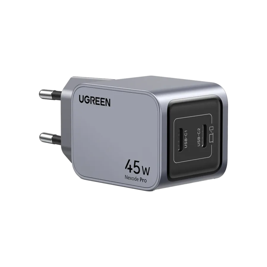 UGREEN Nexode Pro 45W Şarj Cihazı, Gri Cep Telefonu Aksesuar