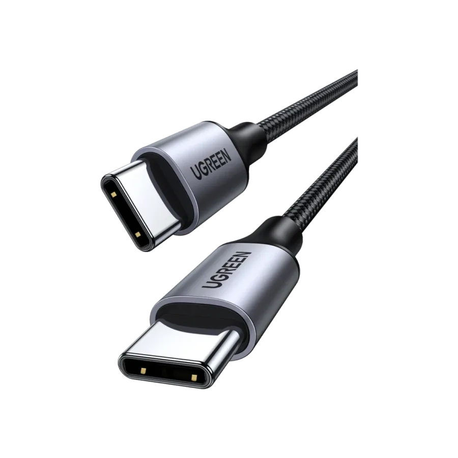 UGREEN USB-C 60W Örgülü Kablo Syh 1M Cep Telefonu Aksesuar