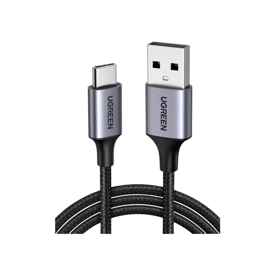 UGREEN USB-C to USB-A Örgülü Kblo Syh 1M Cep Telefonu Aksesuar