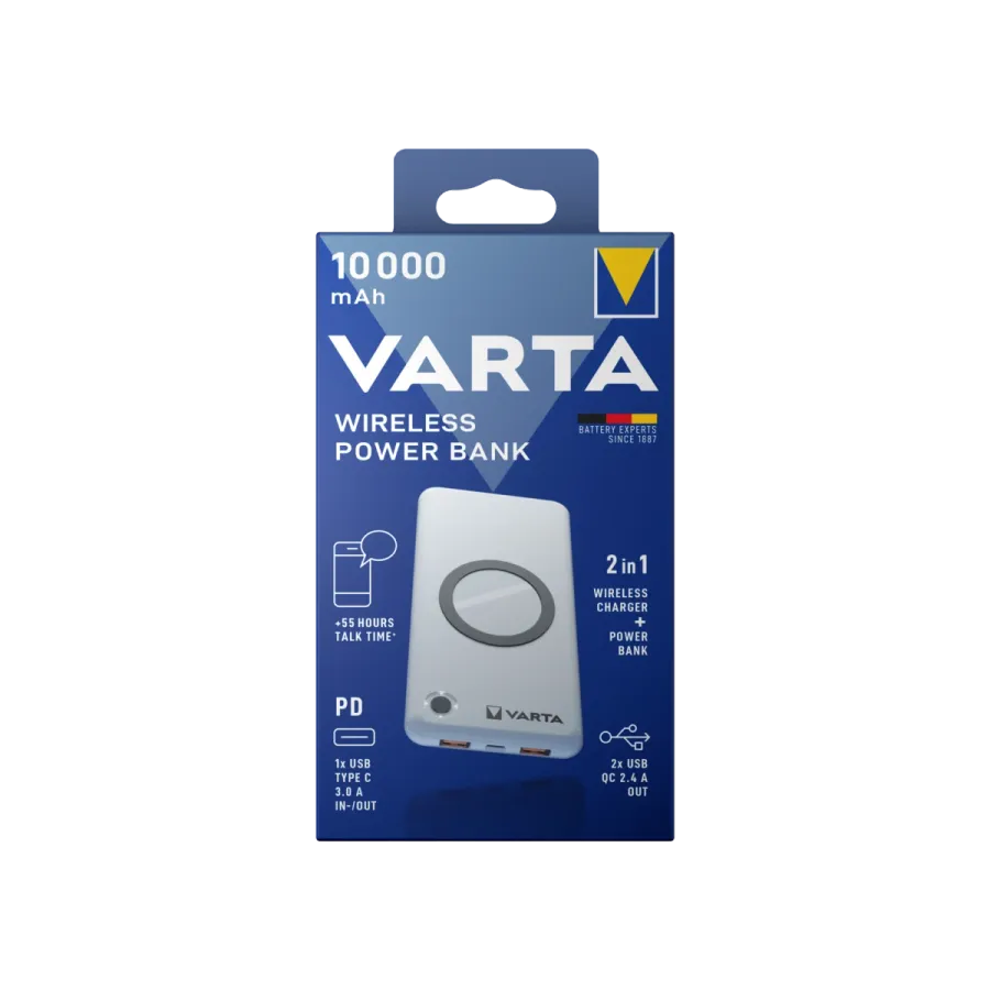 VARTA Wireless Powerbank 10000mAh Powerbank